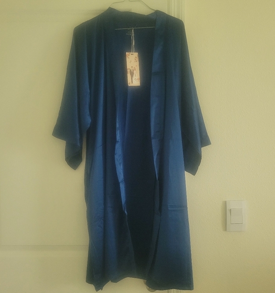 AW Bridal Other - Elegant Blue Women's Robe